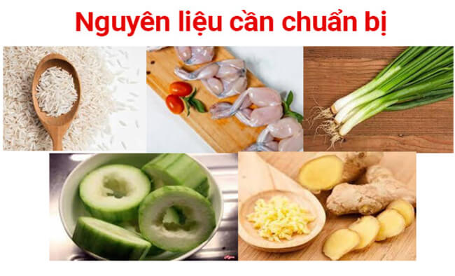 Cháo ếch bí đao gần gũi, dễ nấu cho bé