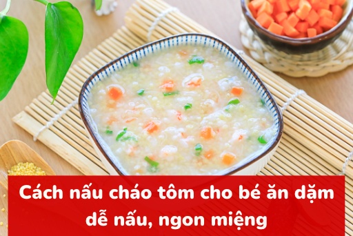 Cách nấu cháo tôm rau dền thơm ngon