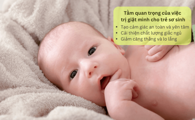 Tầm quan trọng của việc trị giật mình cho trẻ