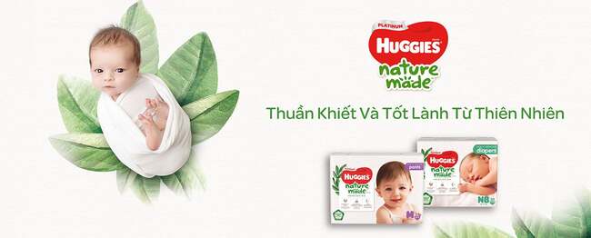 Tã quần Huggies Platinum Nature Made