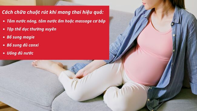 Cách chữa chuột rút khi mang thai hiệu quả