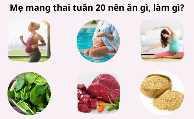 Mẹ bầu mang thai tuần 20 nmẹ nên thư giãn, cung cấp đầu đủ dinh dưỡng (Nguồn: Sưu tầm)