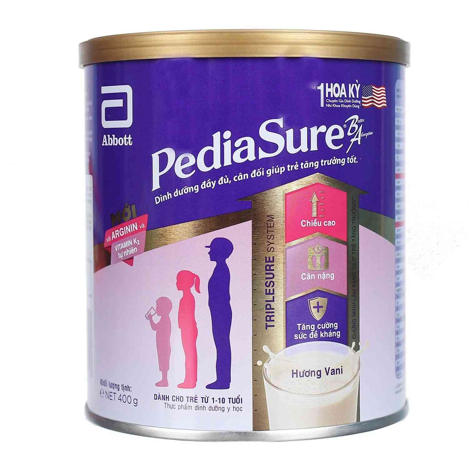 Sữa bột dinh dưỡng cho bé PediaSure