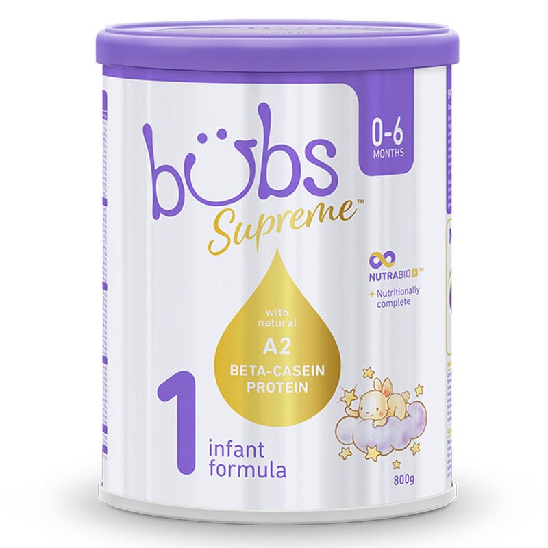 Sữa cho trẻ sơ sinh Bubs Supreme số 1