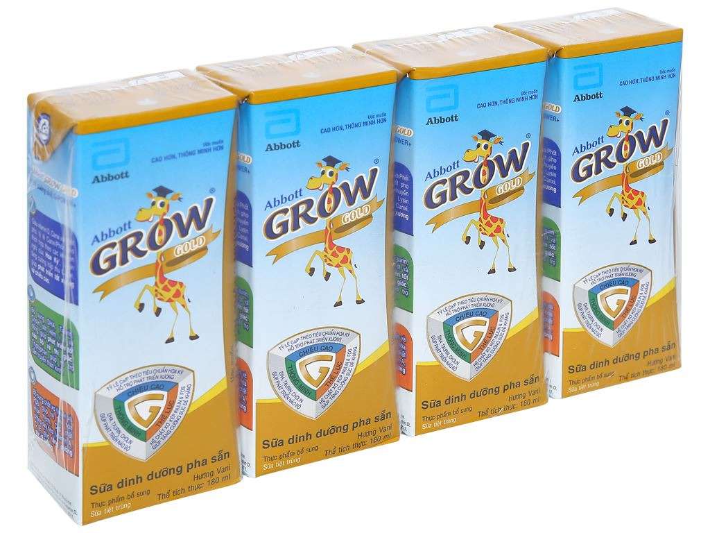 Sữa bột pha sẵn hươu cao cổ Abbott Grow Gold