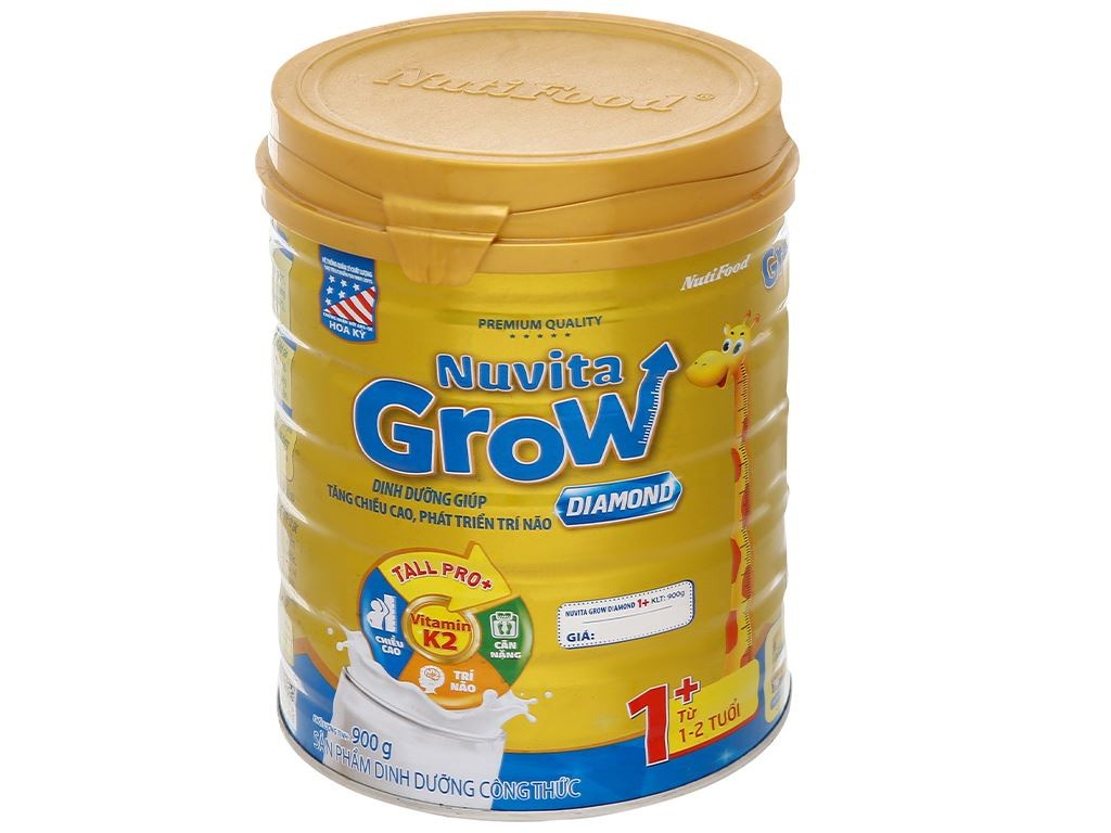 Sữa tăng chiều cao Nuvita Grow